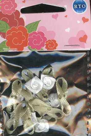 Украшение пришивное розочка 1 (DCL-1) (упаковка) 2368151