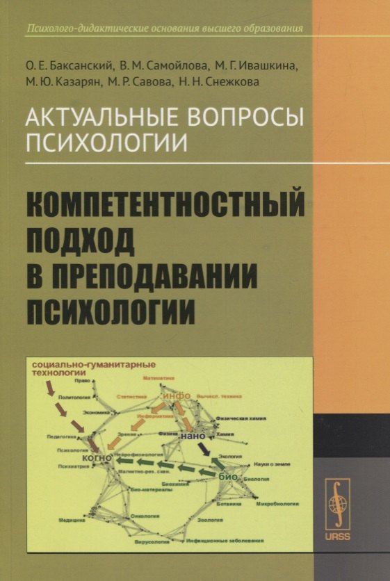 Актуальные вопросы психологии. Компетентностный подход в преподавании психологии Олег Евгеньевич Баксанский