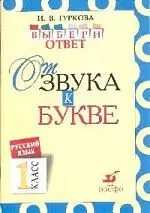 От звука к букве: Пособие по русскому языку для 1 класса — 1897996 — 1