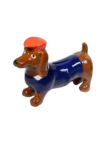 Копилка керамика Такса (19,8х6х13,2см) (39531)