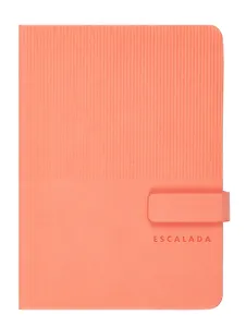 Ежедневник недат. А6+ 120л "Виннер" коралловый, кожзам, тв.переплет, блинтовое тиснение, магнит.клапан, офсет, ляссе