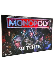 Игра настольная Монополия Ведьмак на русском языке