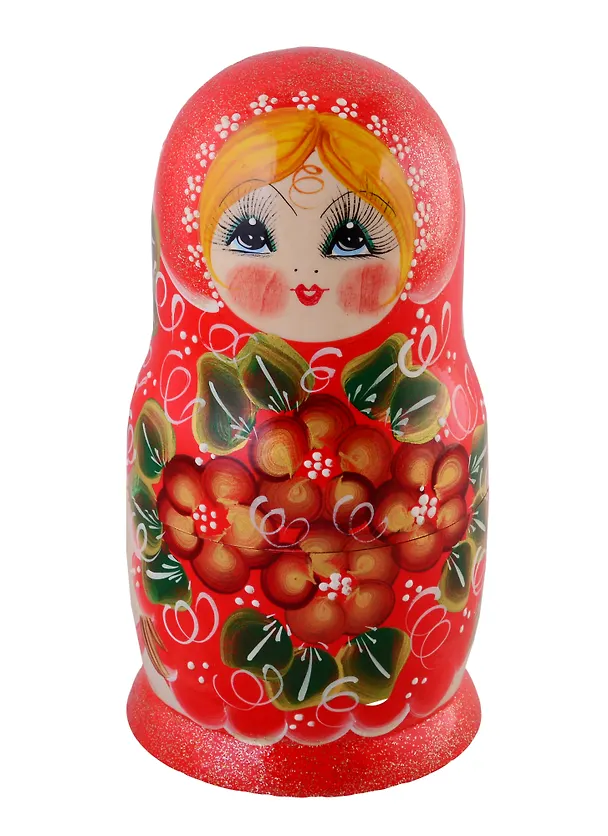 Матрешка 7 в 1 (Цветы, Эскиз 08, Полевые цветы) (М07220308) 2740435 — 1