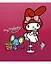 Тетрадь в клетку "Kuromi+MyMelody+HK", 48 листов, в ассортименте — 3037579 — 3