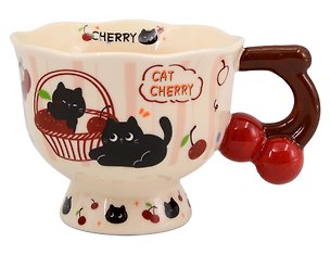 Кружка Cherry Cat Котик в корзинке (керамика) (360мл) (12-6641-202604-07) 3163335