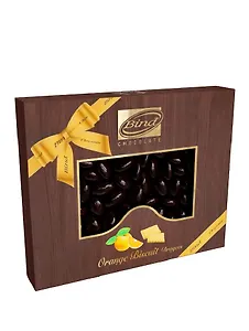 Драже НГ Бисквит в шоколаде, апельсин, 100г