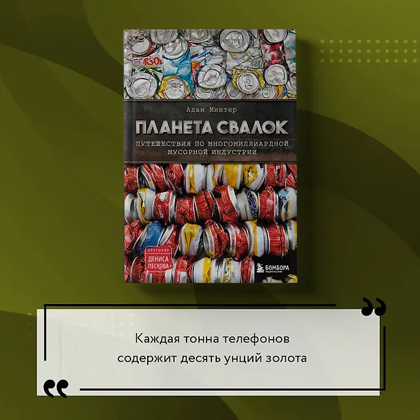 Книга Планета свалок. Путешествия по многомиллиардной мусорной индустрии (Адам Минтер) — 14