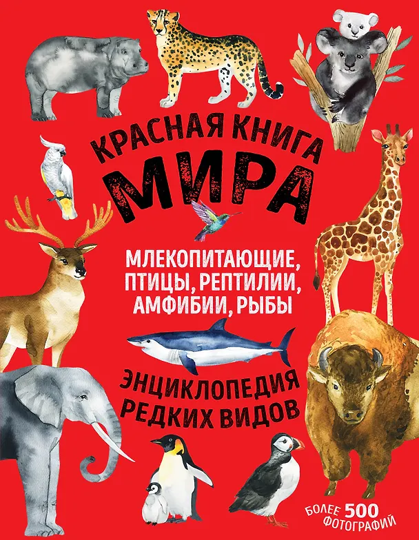 Книга Красная книга мира: млекопитающие, птицы, рептилии, амфибии, рыбы (Дмитрий Лукашанец, Екатерина Лукашанец) — 1
