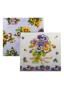 Набор для творчества, Набор салфеток для декупажа, Букет Виолы (0348 И/3880 Ц) (6/900002505845)