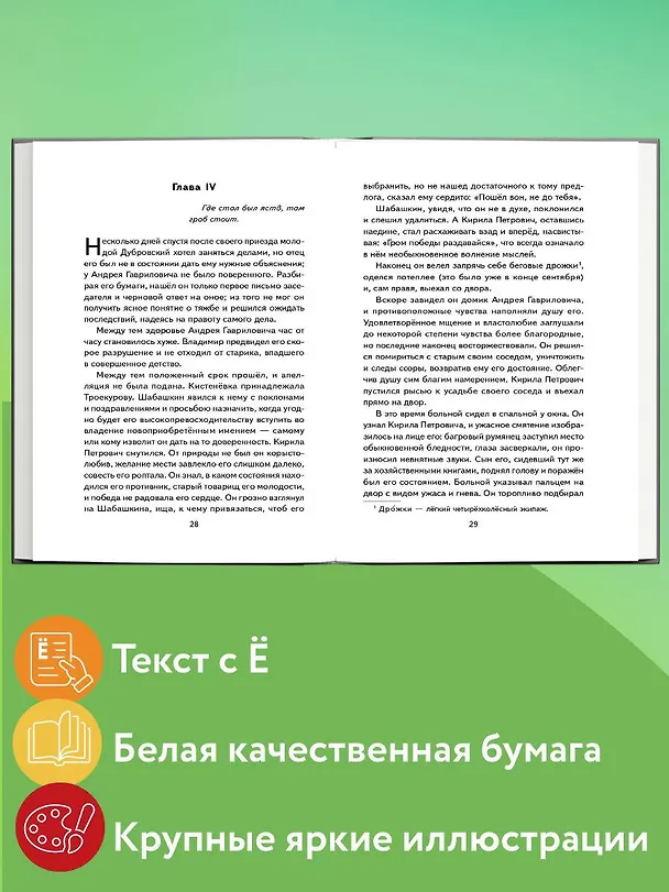 Книга Дубровский (ил. Е. Комраковой) (Александр Пушкин) — 9