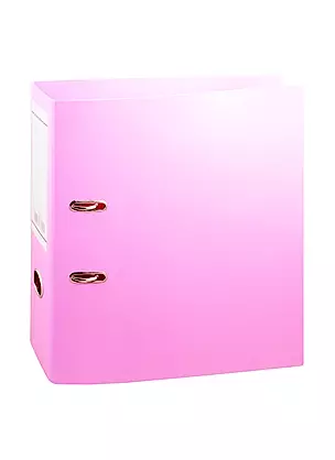 Папка архивная "NEWtone Pastel", 70 мм, А4, розовая — 256906 — 1