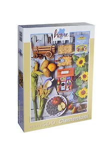 Паззл Clementoni HQ 500эл Home Collection Андреа Тилк "Дачные радости" 30421
