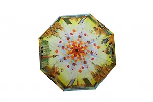 Зонт складной полуавтомат СПб. Осень