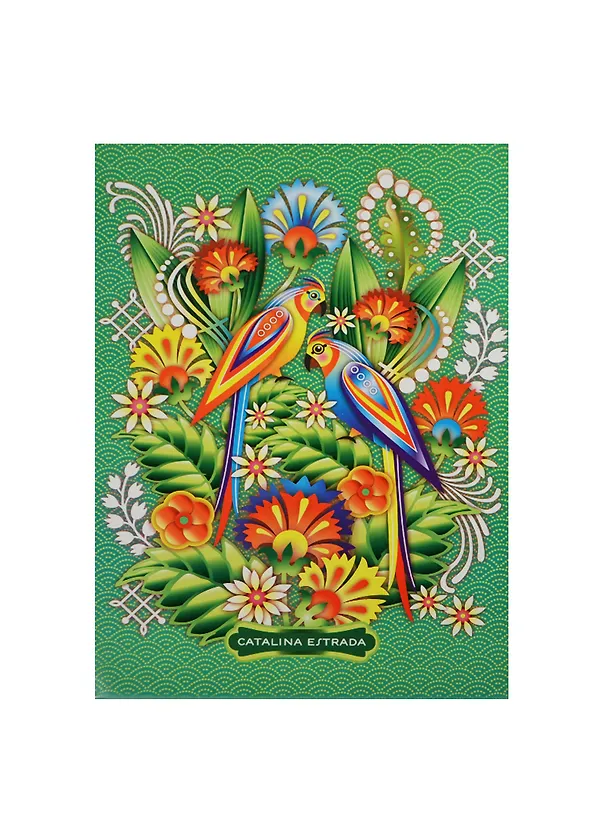 Тетрадь А4 80л кл. "Catalina Estrada" твин УФ-выб.лак, ассорти, Academy Style 232199 — 1