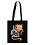 Сумка-шоппер Кот-самурай (текстиль) (40х35) (СК2025-308) — 3117049 — 1