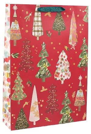 Пакет А3 46*33*10 "Елочки" НГ, бум.мат.ламинат 3103170