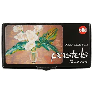 Пастель художественная «Middle-Hard», 12 цветов