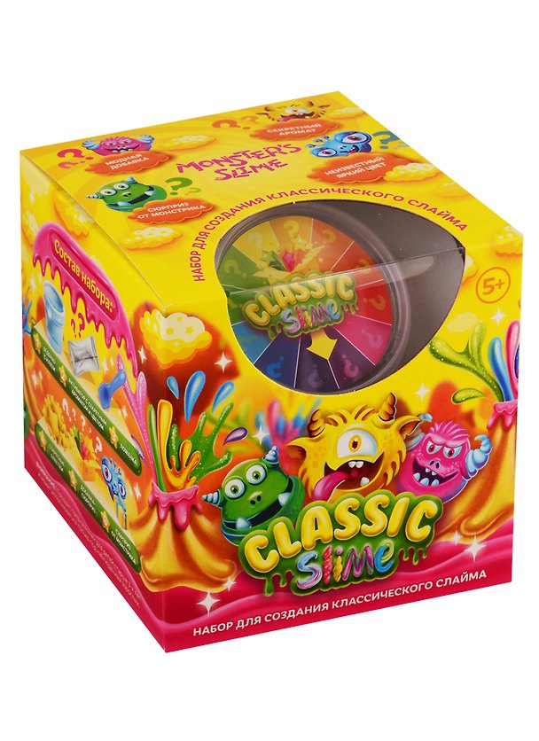 Слайм Monsters Slime,  Набор для создания Классического слайма 2770529 — 1