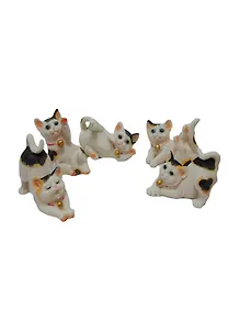 Фигурка Кошка пятнистая (7х10) (12-3) (6 видов)