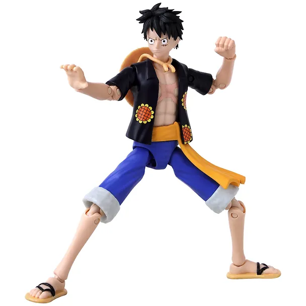 Экшн-фигурка Bandai  Ван Пис Луффи Дресс Роза (17см) (67776) 3130682 — 7