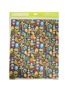 Рисовая бумага для декупажа Craft Premier Веселый мир (CP01291) (А3) (25г/м)