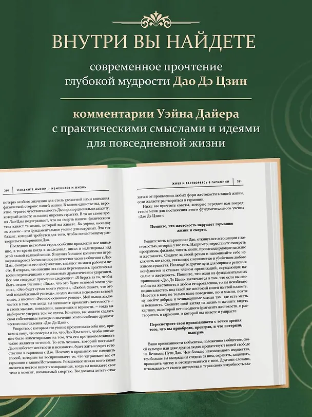 Книга Измените мысли - изменится и жизнь. Осознанный подход к древней мудрости ДАО (Уэйн Уолтер Дайер) — 7