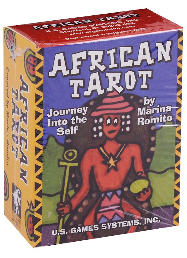 Книга African Tarot / Африканское Таро (карты + инструкция на английском языке) () — 1