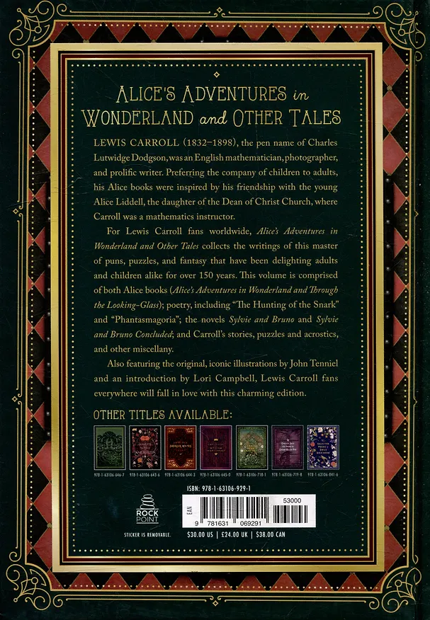 Книга Alice’s Adventures in Wonderland and Other Tales (Льюис Кэрролл) — 11
