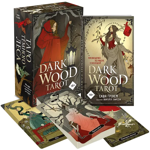 Книга Dark Wood Tarot. Таро Темного леса (78 карт и руководство в подарочном футляре) (Саша Грэхем) — 5