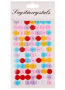 Наклейки-пуговицы, 84 шт. (11-22486-205)
