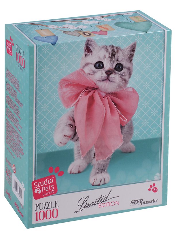 Пазл Котёнок  Step puzzle 1000 эл.,68*48см.. 79901 2626430 — 1