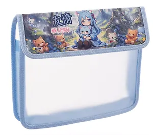 Папка для тетрадей А5 "Аниме Малышка" липучка, Оникс 3104090