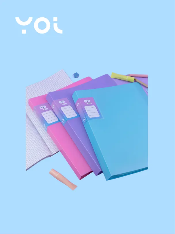 Папки 40ф А4 03шт "Pastel" ассорти, Yoi 3088885 — 2