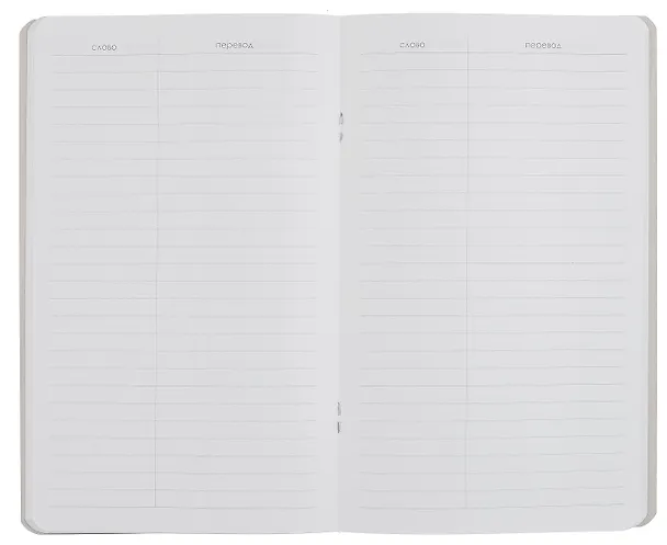 Тетрадь для записи иностранных слов «Notes. Серый», 48 листов в мелкую линейку, А5 - Be Smart 3085154 — 3