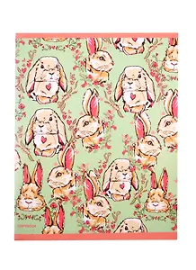 Тетрадь в клетку Unnika, "Милый зайка", 48 листов, в ассортименте