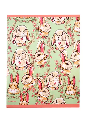 Тетрадь в клетку Unnika, "Милый зайка", 48 листов, в ассортименте 255037