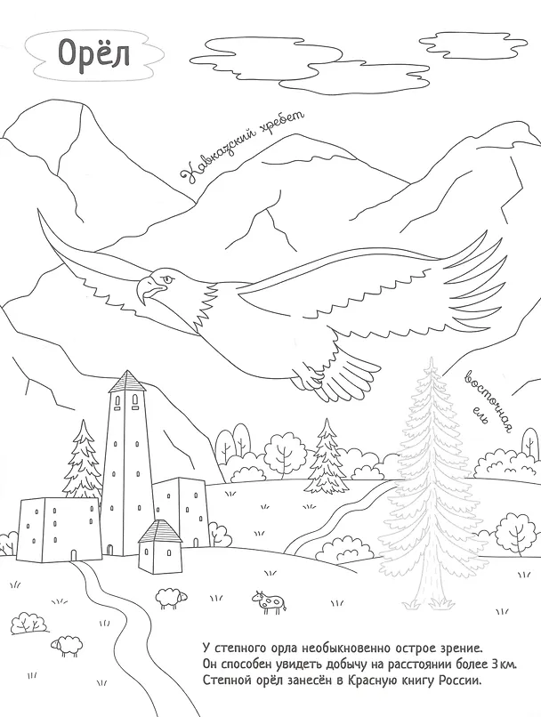 Книга Раскрась Россию (комплект из 2 книг) () — 2