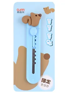 Нож канцелярский 9мм "Белочка" пласт.корпус, инд.уп. Centrum