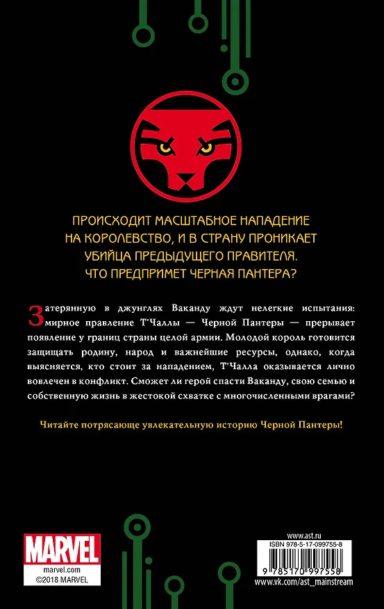 Книга Черная Пантера: кто он? : роман (Джесси Холланд) — 2