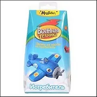 Набор для творчества Военная техника Истребитель (072450) (3+) (коробка) 2330176