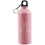 Бутылка с карабином My Bottle (розовая) (металл) (500мл) — 2739375 — 1