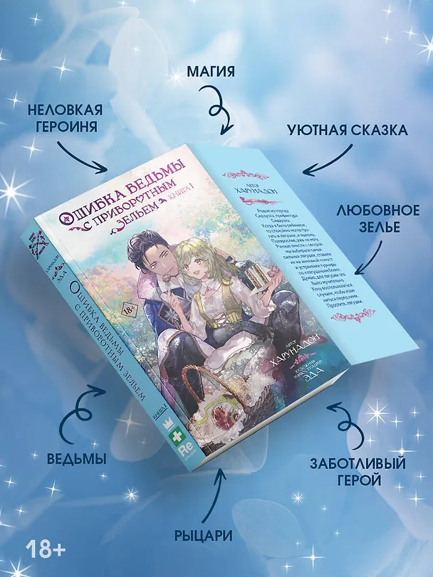 Книга Ошибка ведьмы с приворотным зельем. Книга 1 (Харунадон) — 5