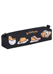 Пенал-косметичка объемный "Gudetama", черно-желтый