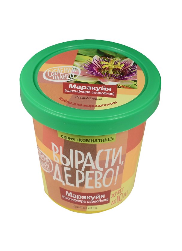 Набор для опытов и экспериментов Набор Вырасти дерево! Маракуйя (пассифлора съедобная) zk-020 2520593 — 1