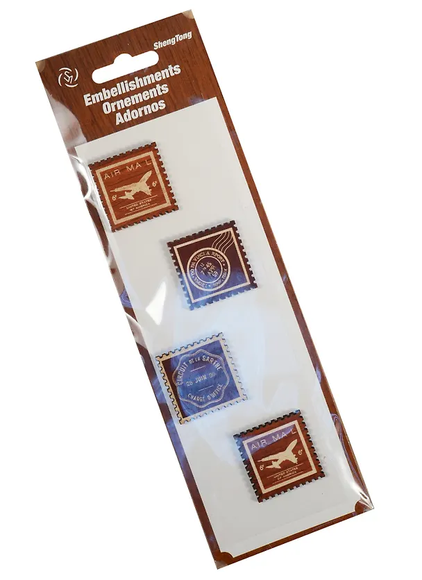 Марки (дерево) (4шт.) (WDP5204) 2539967 — 3
