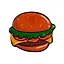 Значок акриловый Гамбургер — 2741852 — 2