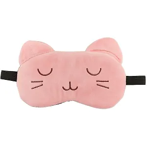 Маска для сна Котик/Зайчик (плюш) (пакет)