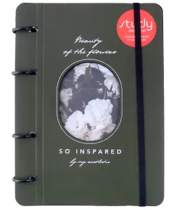 Тетрадь на кольцах в клетку Infolio, Beauty, 120 листов