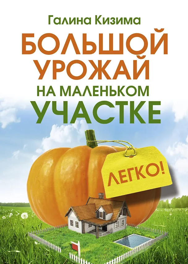 Книга Большой урожай на маленьком участке. Легко! (Галина Кизима) — 1