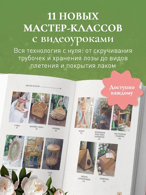 Книга Плети как дизайнер. От абажура до стола из бумажной лозы. Полное практическое руководство для начинающих и увлеченных (Полина Майорова) — 7